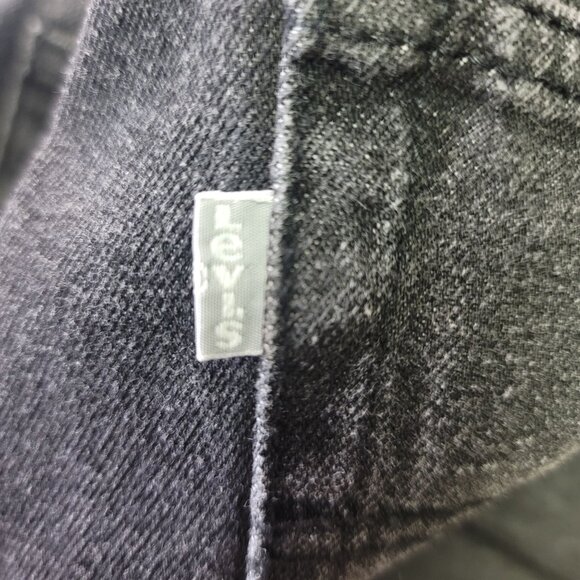 Levis Silvertab Stay Loose Jeans Cotton Black Womens Denim 20 Regular - Picture 5 of 8